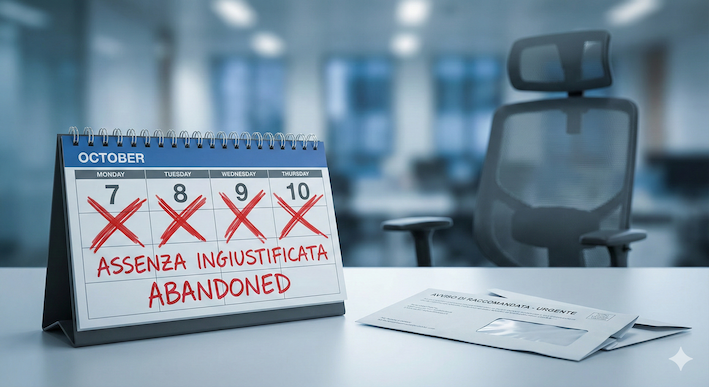 Dimissioni per fatti concludenti: inefficaci prima di 15 giorni di assenza ingiustificata
